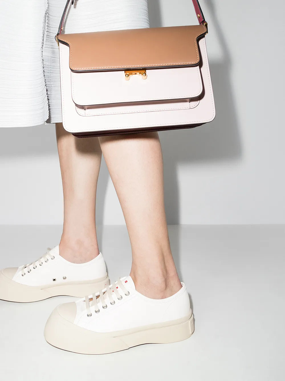 Marni Pablo Leather Lace-Up