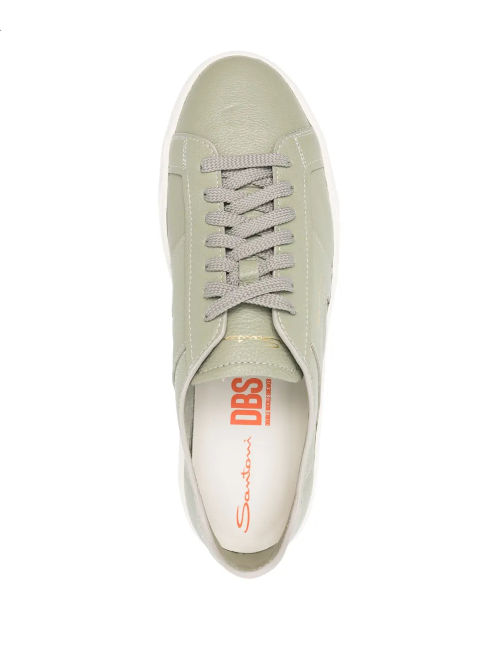 Santoni Dbs Leather Sneakers