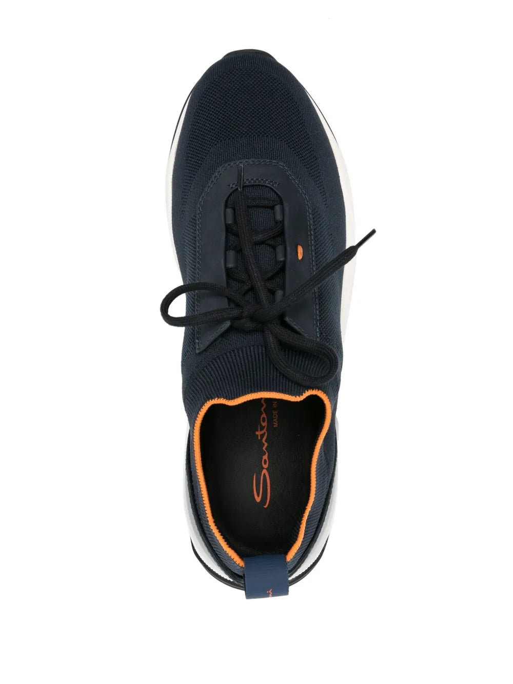Santoni Knitted-Upper Sneakers