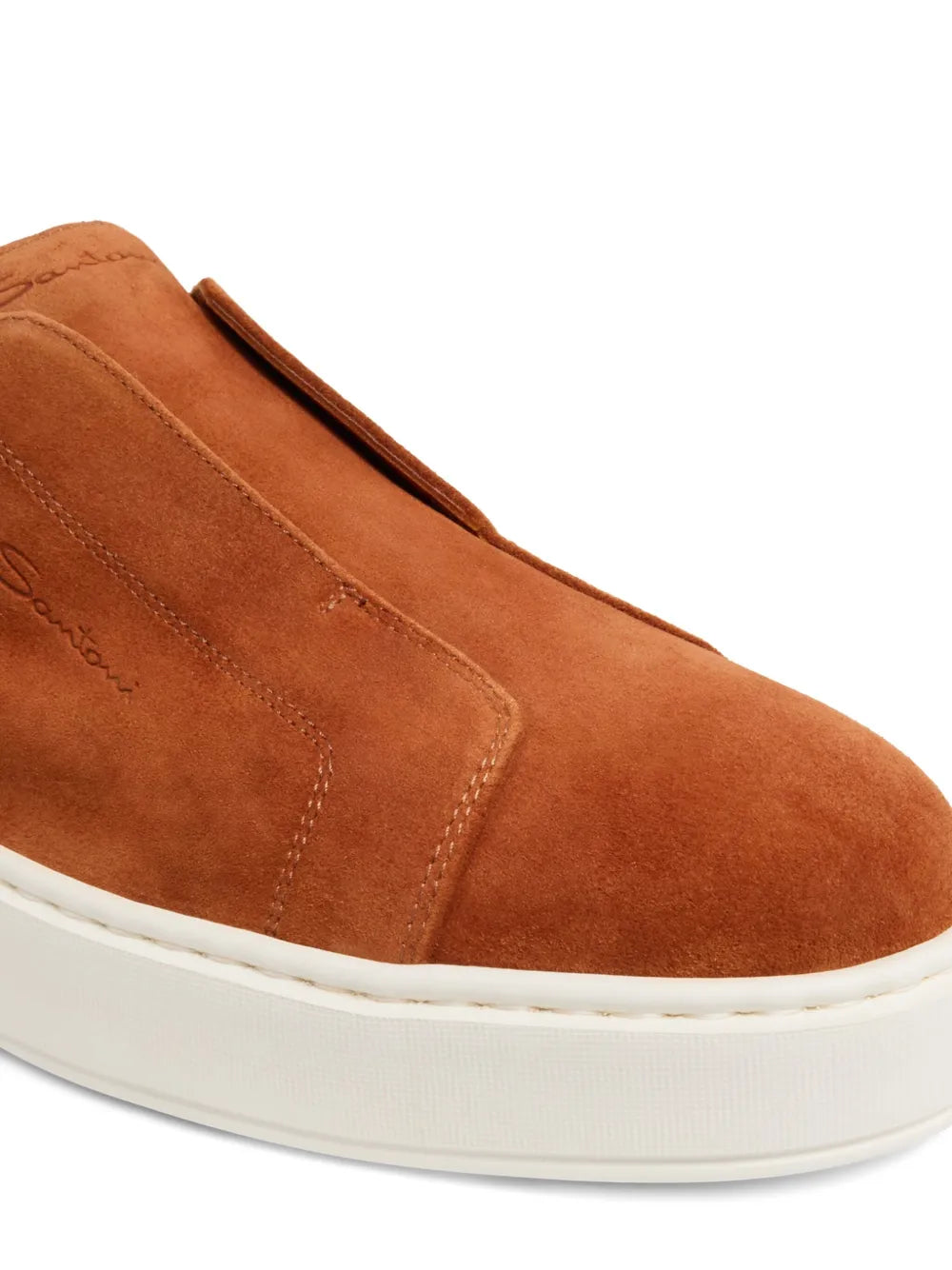 Santoni Suede Sneakers