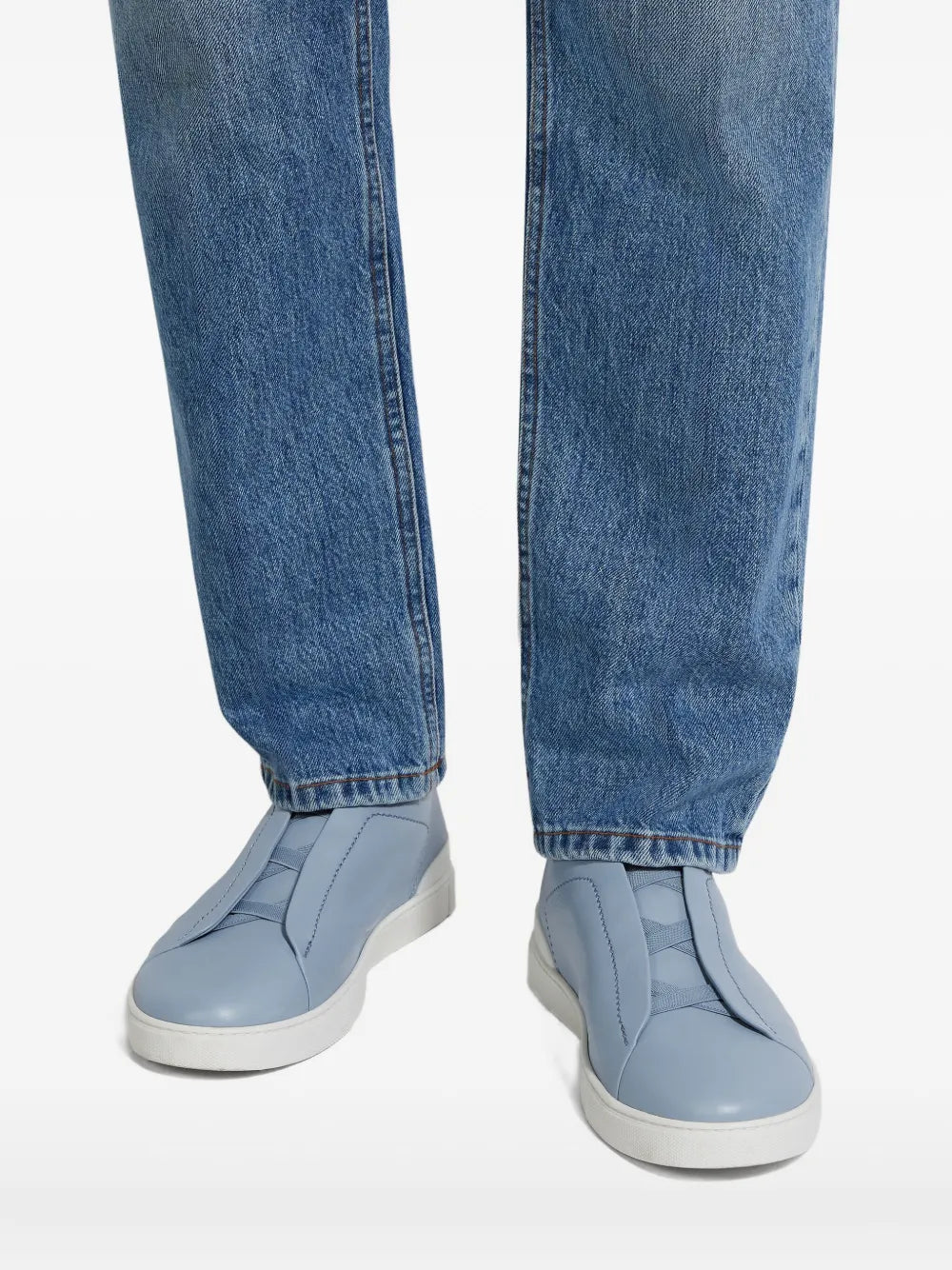 Zegna Leather Sneakers