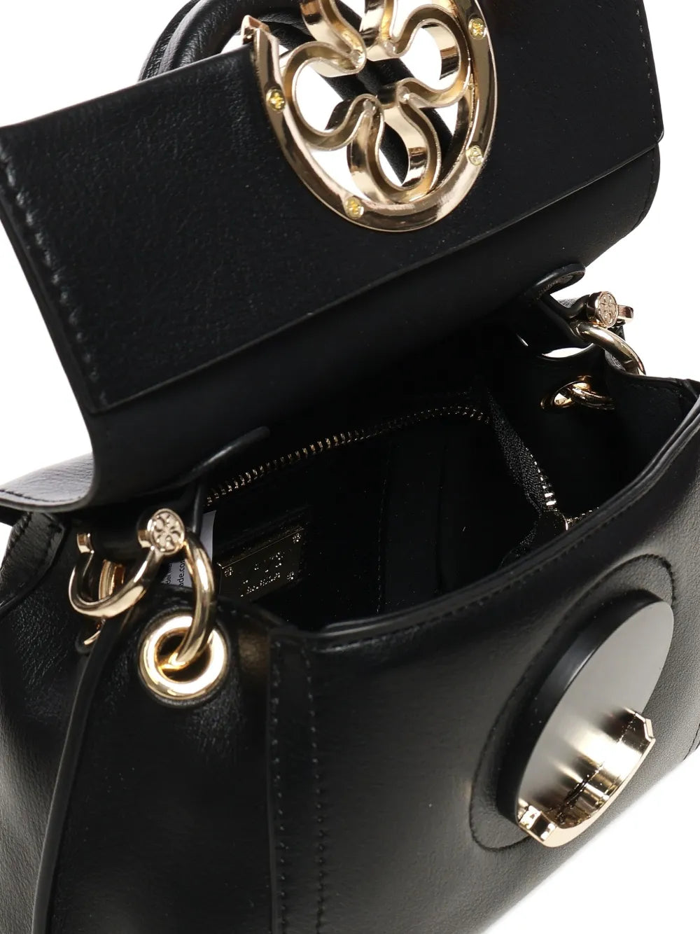 V3logo-embellished shoulder bag