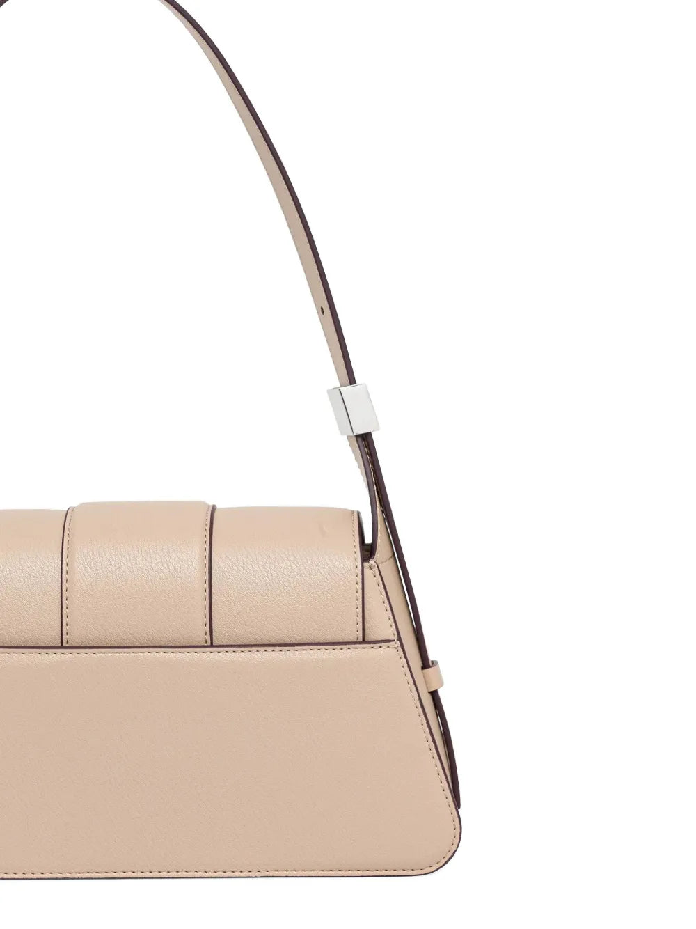 HUGOlogo-plaque flap shoulder bag