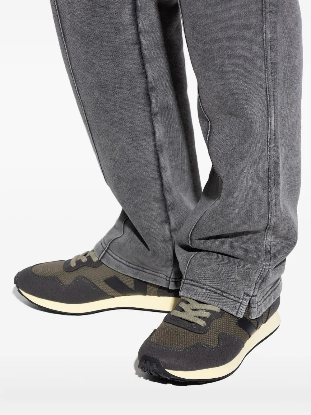 Veja Panelled Suede Trainers