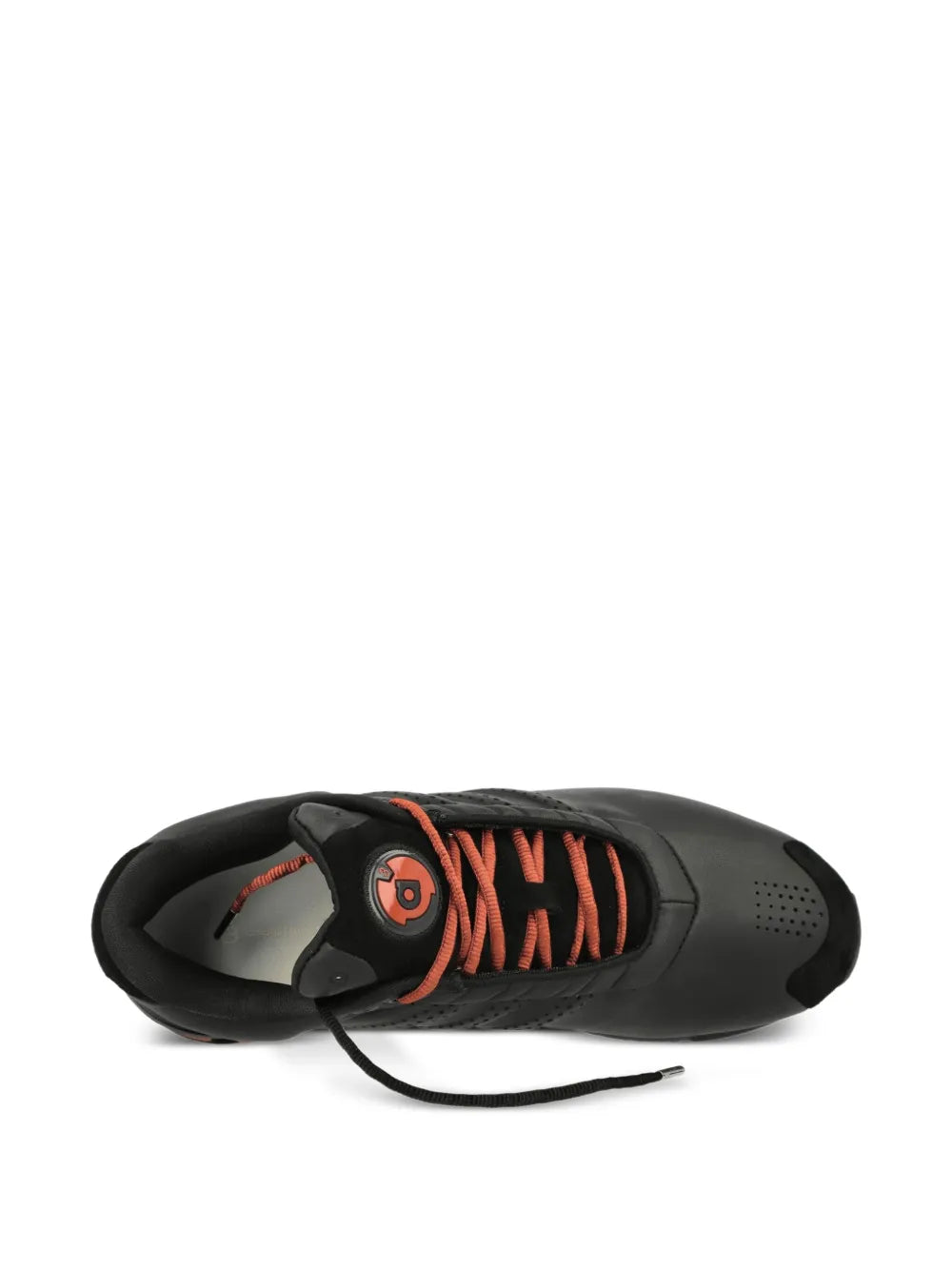 Y-3 Control Leather Perforated Sneakers