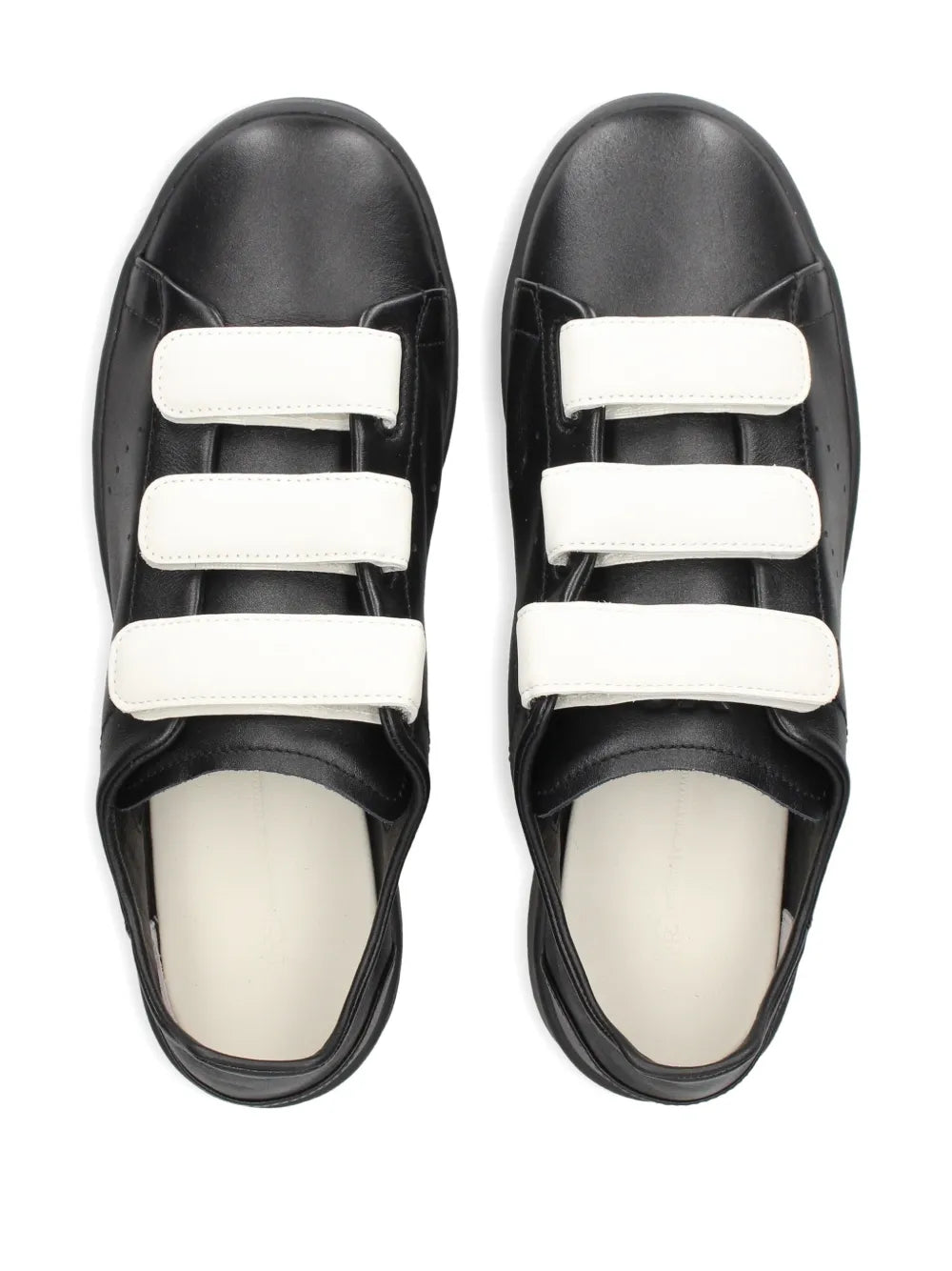 Y-3 Leather Strap Sneakers