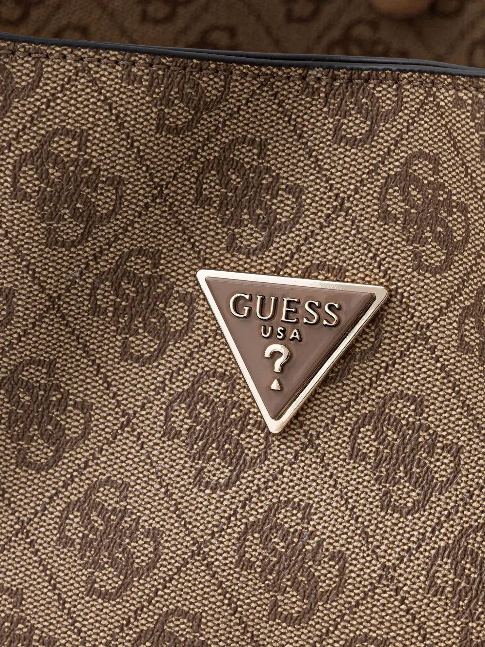 GUESS USAMeridian II Girlfriend monogram-pattern tote bag