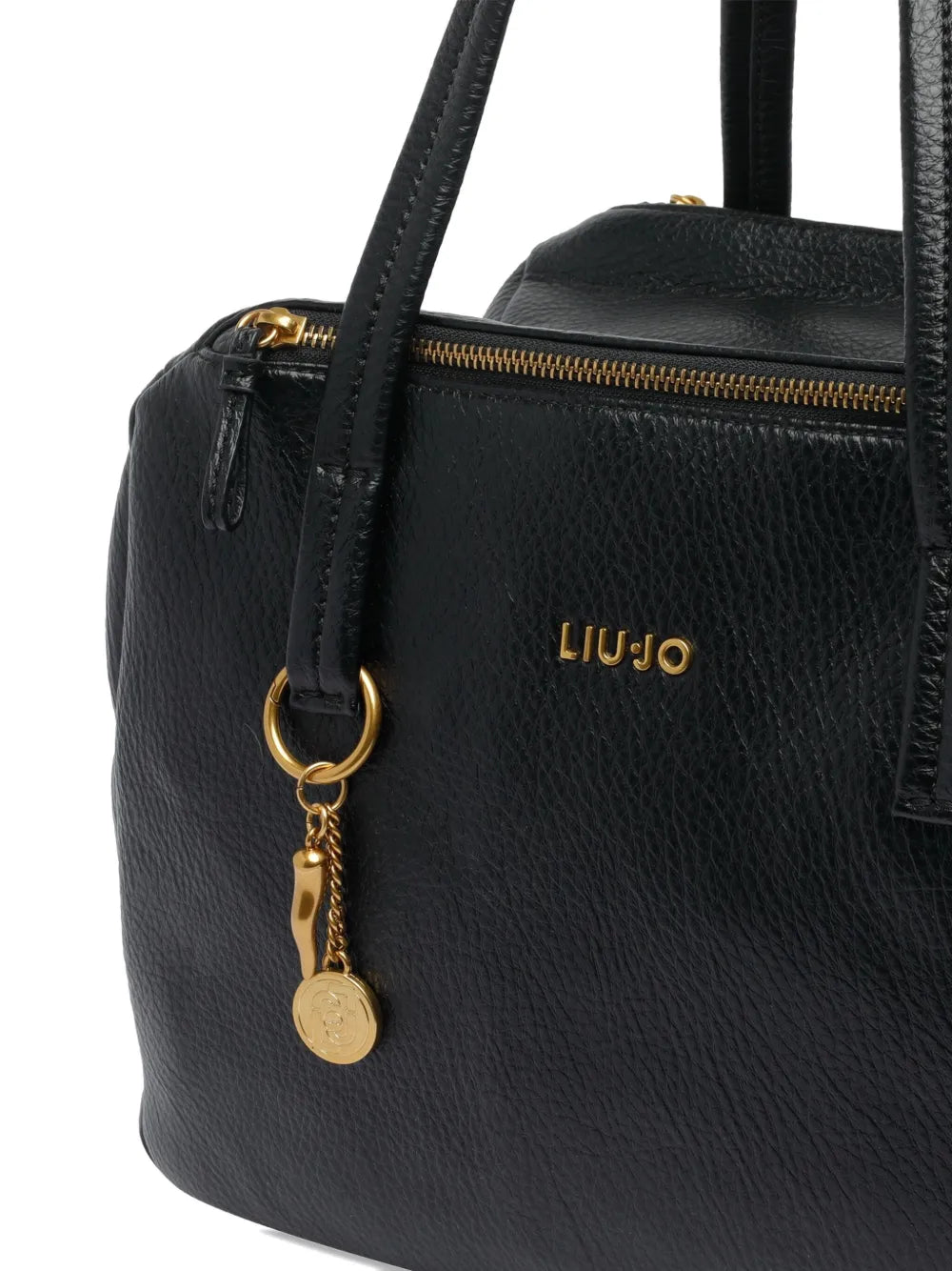 LIU JOmedium logo-plaque tote bag