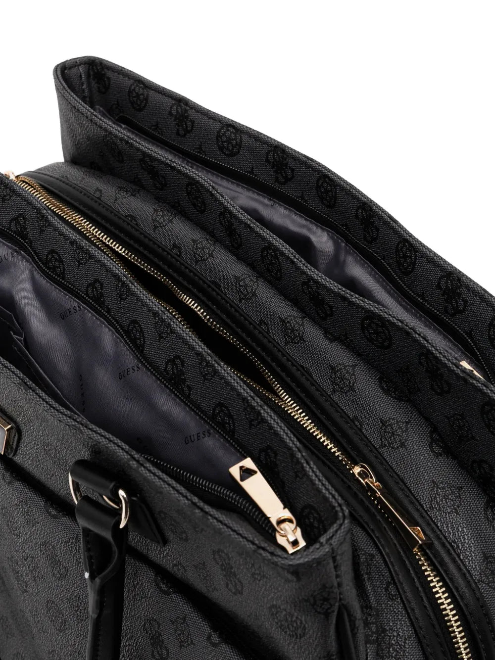 GUESS USAmonogram zip tote bag
