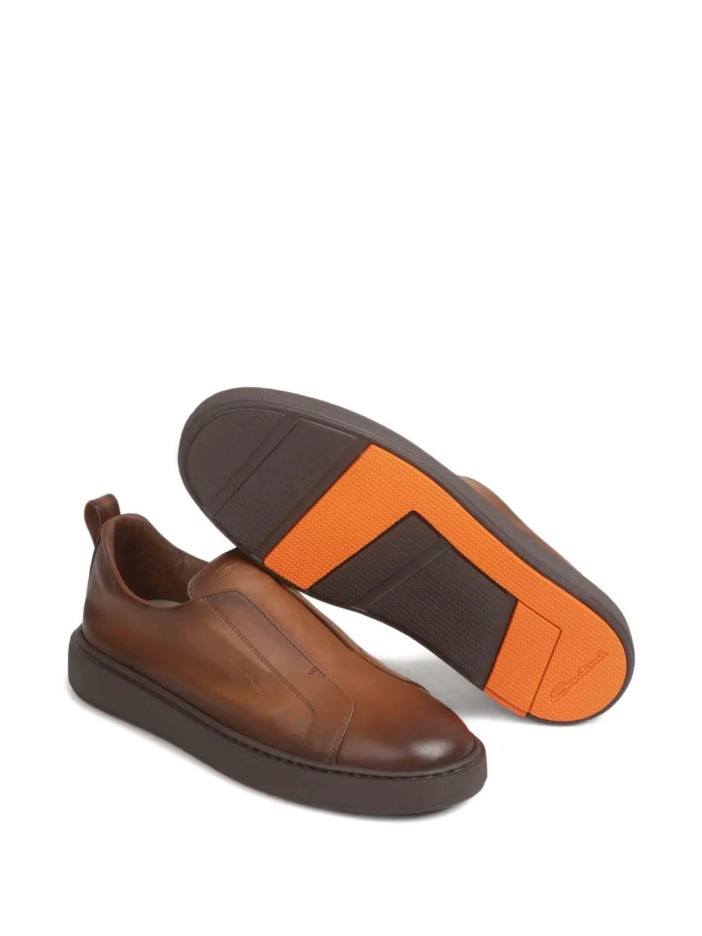 Santoni Pull-Tab Trainers