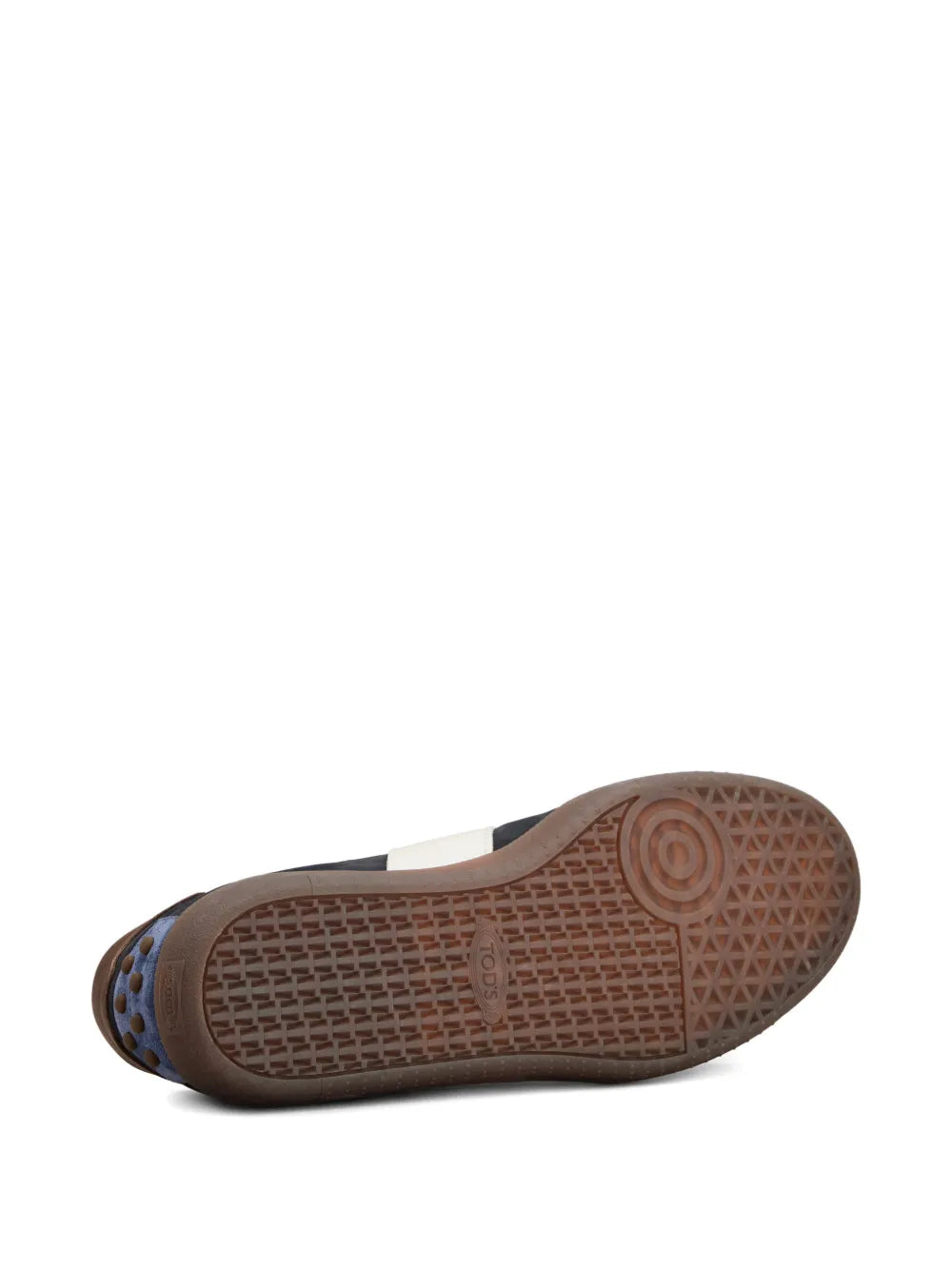 Tod'S Lece-Up Stripe-Panel Sneakers