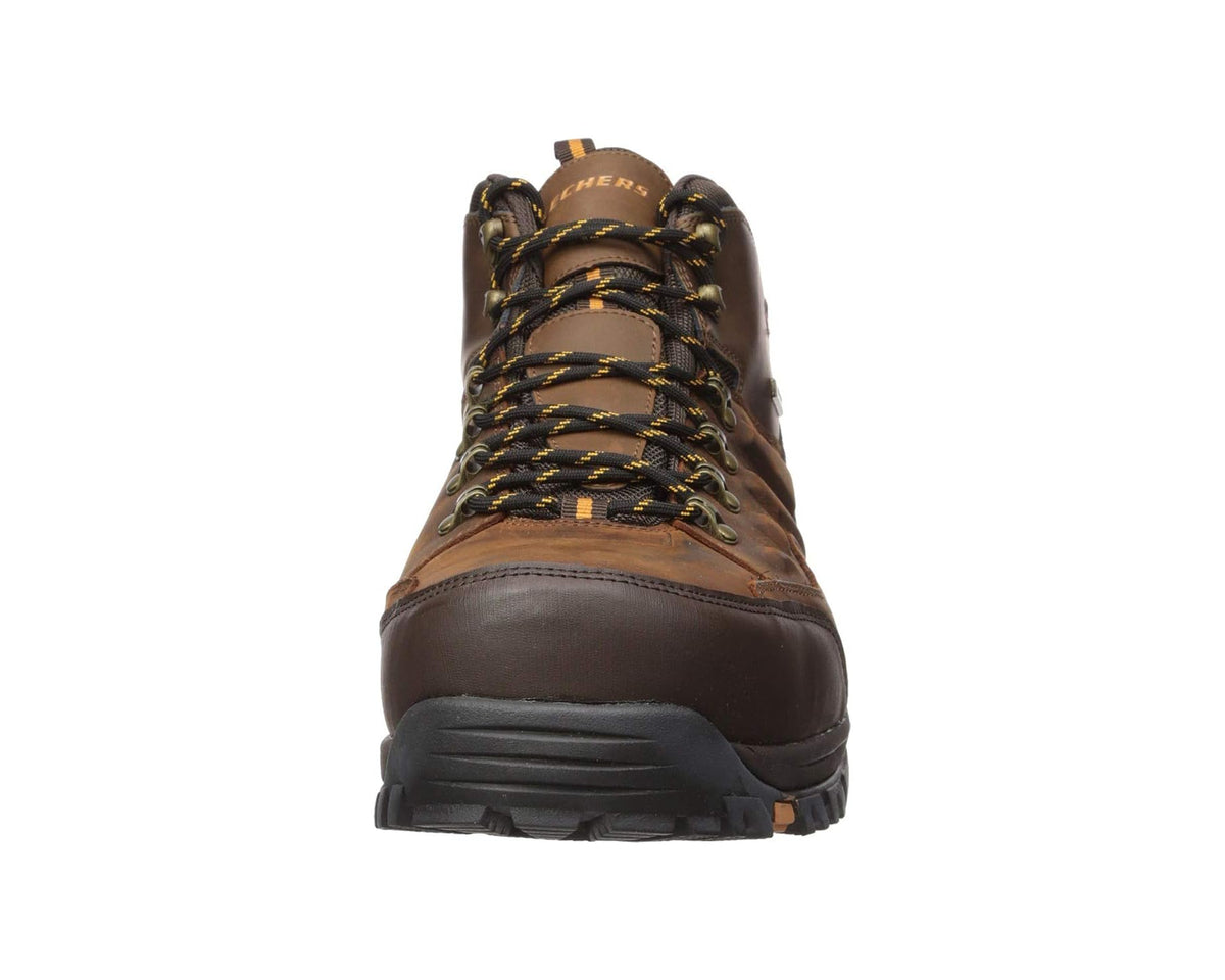 Men's SKECHERS Relaxed Fit Resment Traven Dark Brown