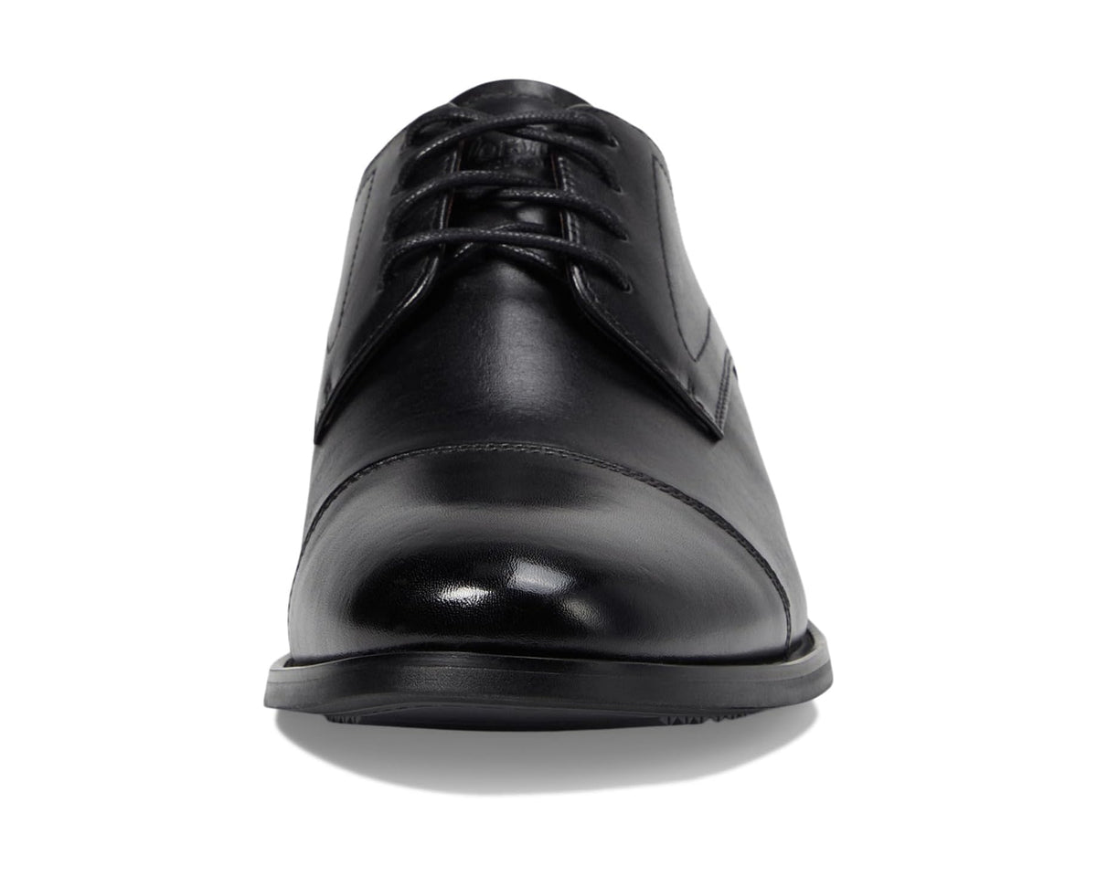 Men's Florsheim Rucci Cap Toe Oxford Black/Black Sole