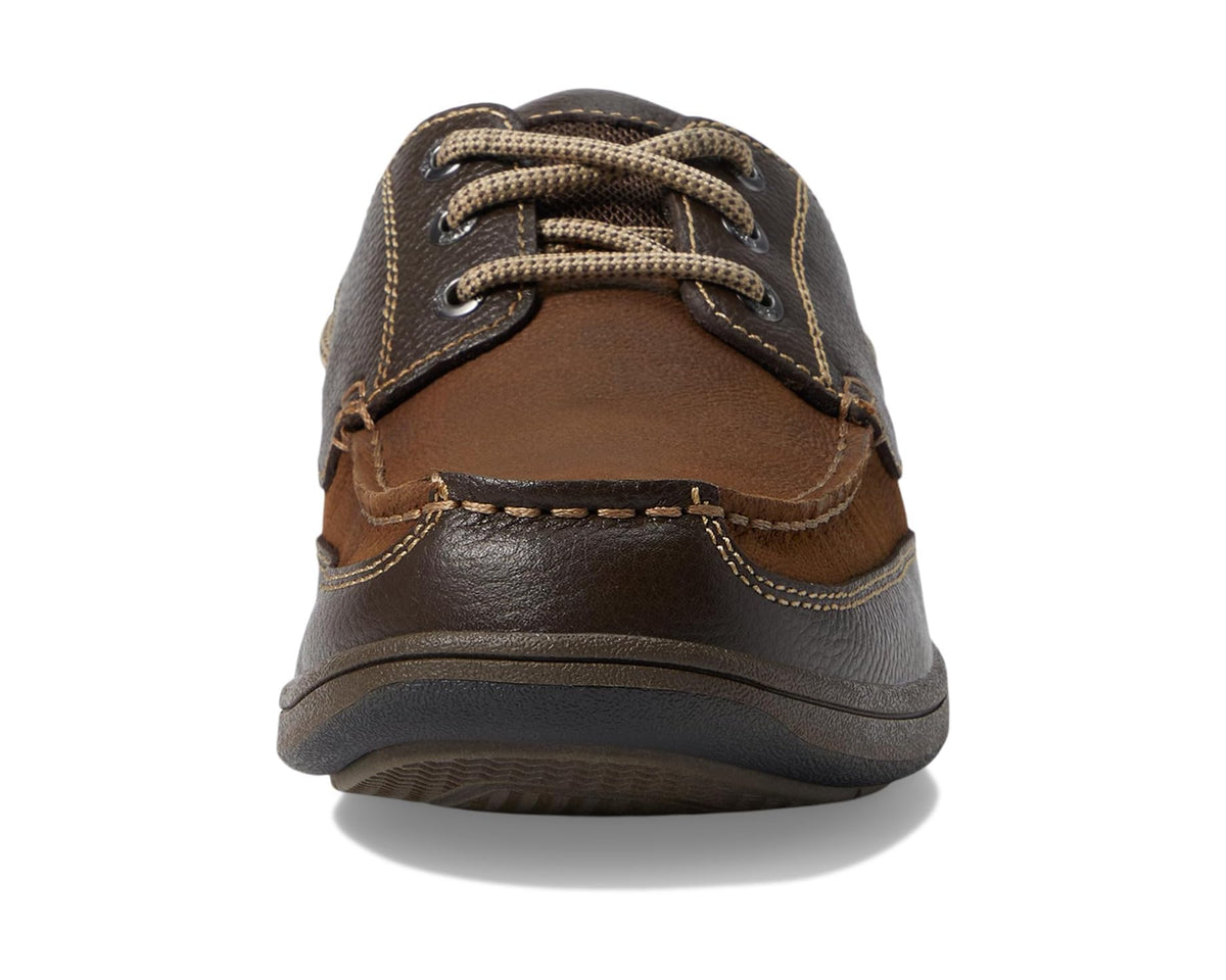 Men's Florsheim Lakeside Ox Boat Shoe Stone Crazy Horse