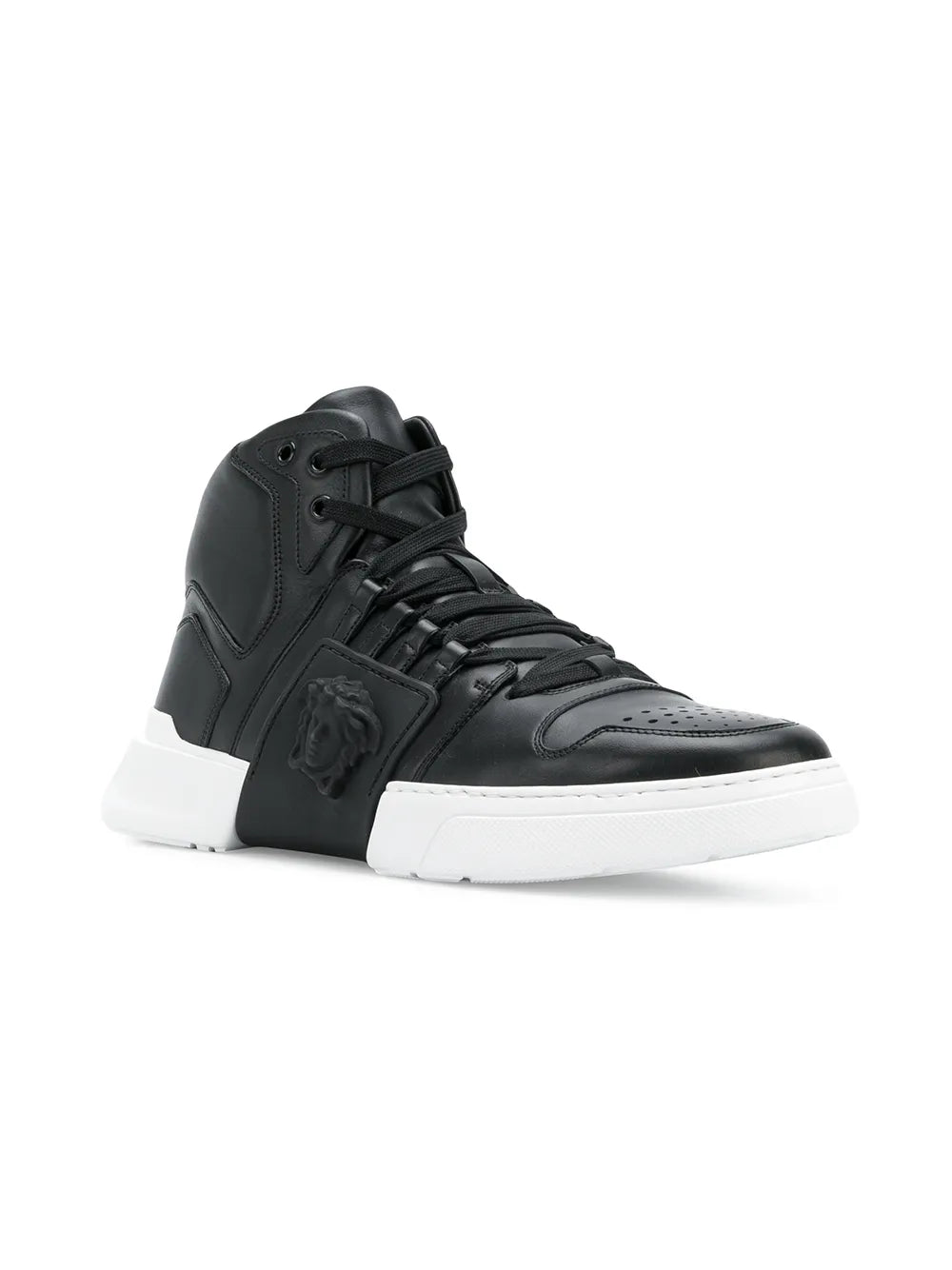 Versace Medusa Strap Hi-Top Sneakers