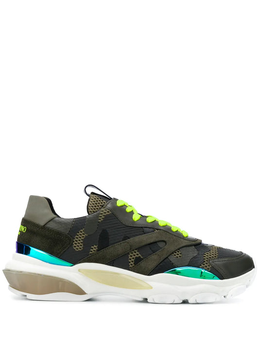 Valentino Garavani Bounce Camouflage Sneakers