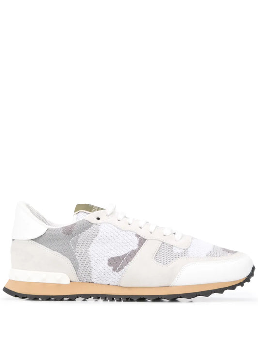 Valentino Garavani Camouflage Rockrunner Sneakers