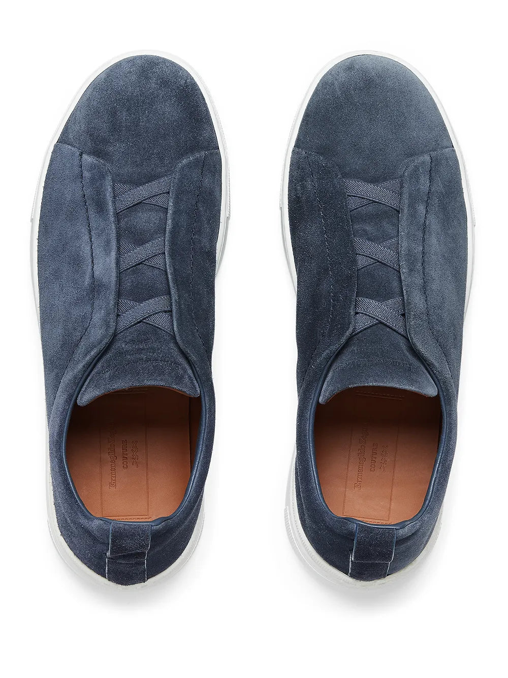 Zegna Triple Stitch Slip-On Sneakers