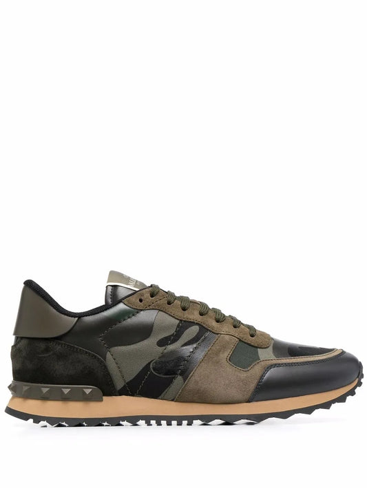 Valentino Garavani Camouflage Rockrunner Sneakers
