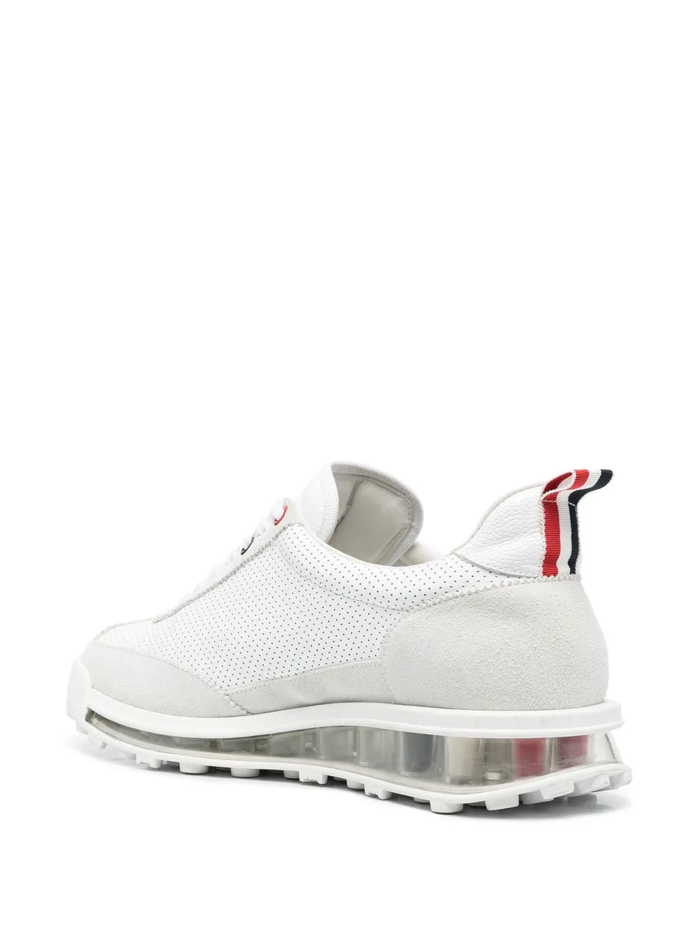 Thom Browne Rwb Stripe Low-Top Sneakers