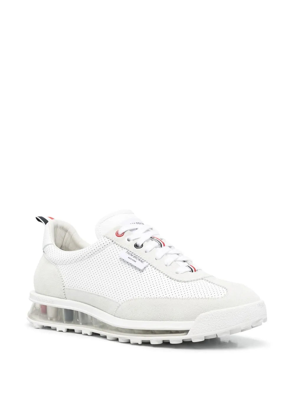 Thom Browne Rwb Stripe Low-Top Sneakers