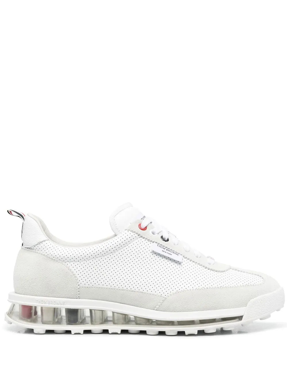 Thom Browne Rwb Stripe Low-Top Sneakers