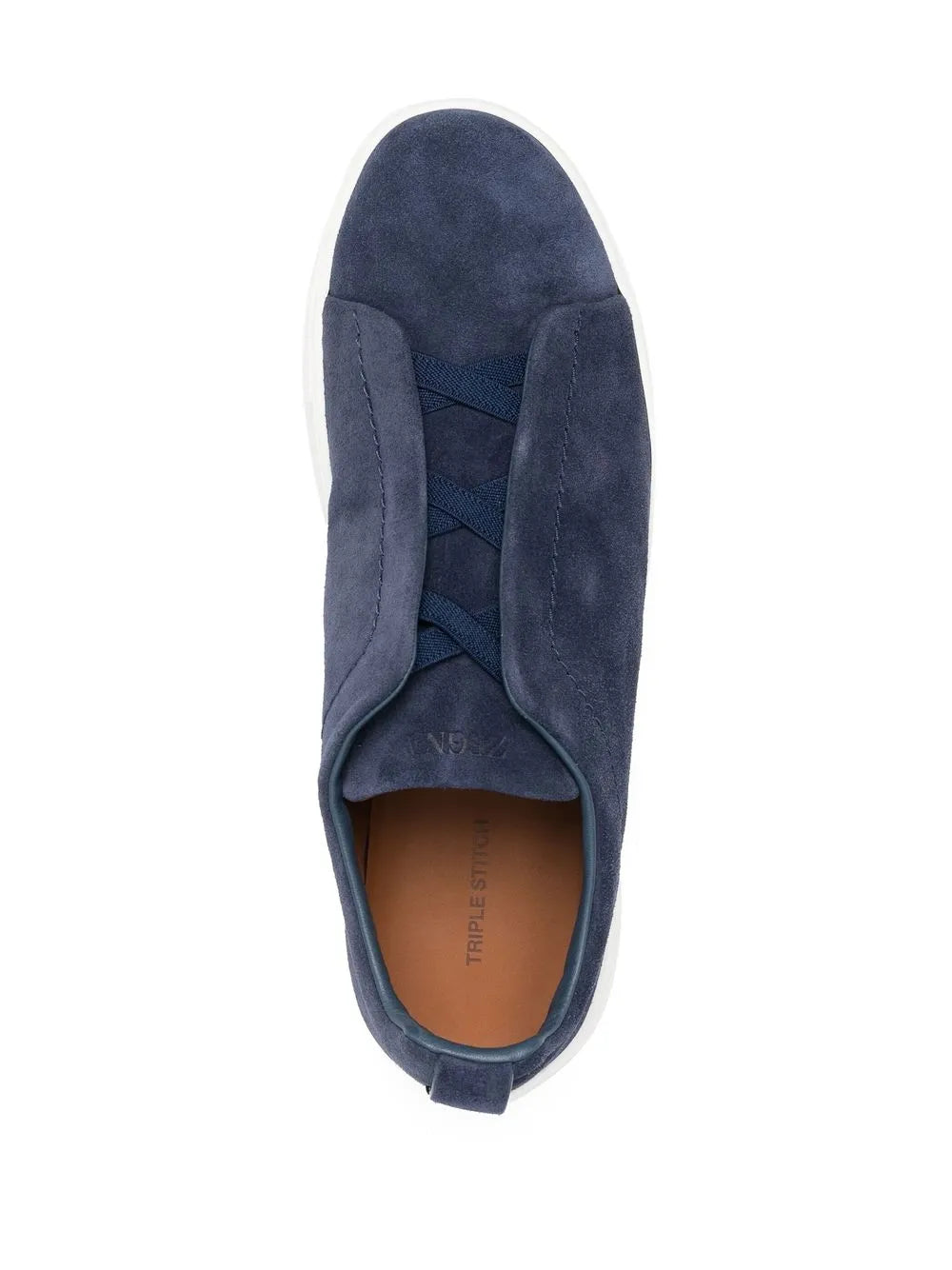 Zegna Slip-On Suede Sneakers