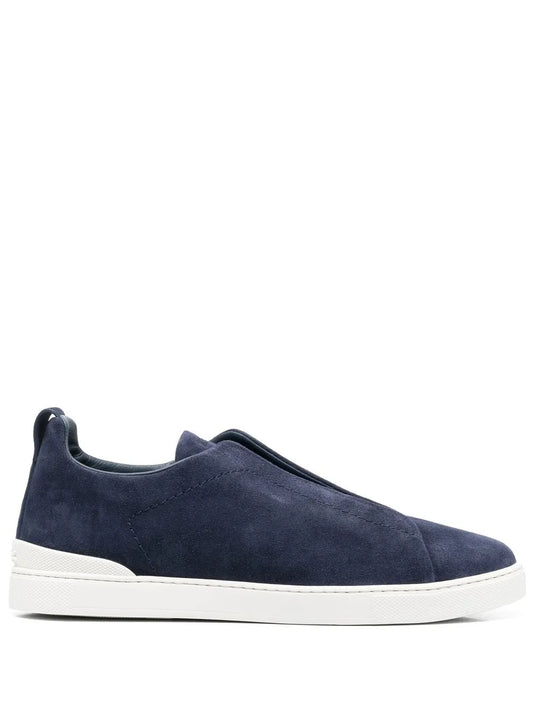 Zegna Slip-On Suede Sneakers