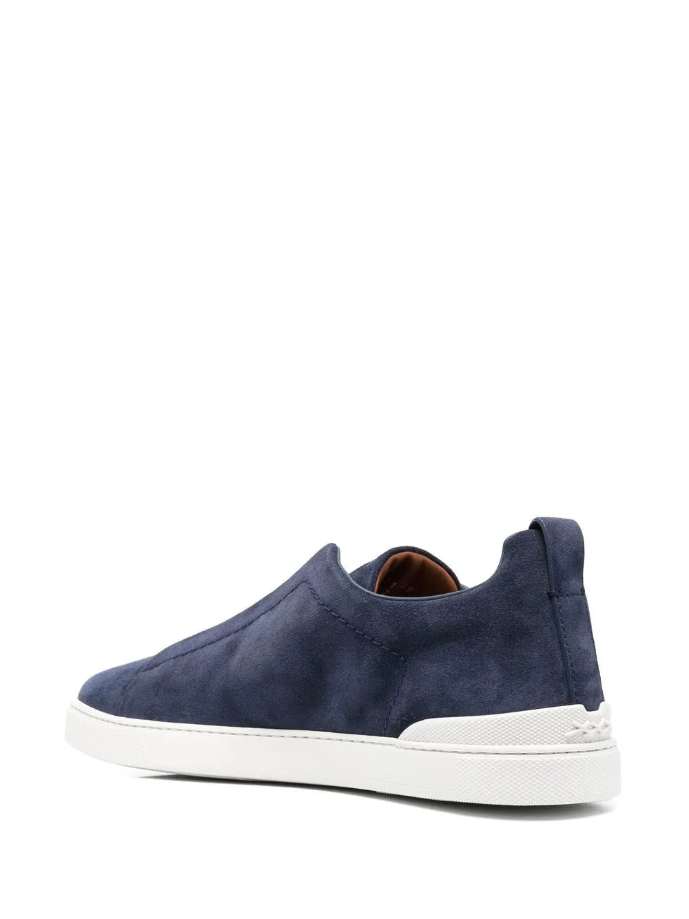 Zegna Slip-On Suede Sneakers