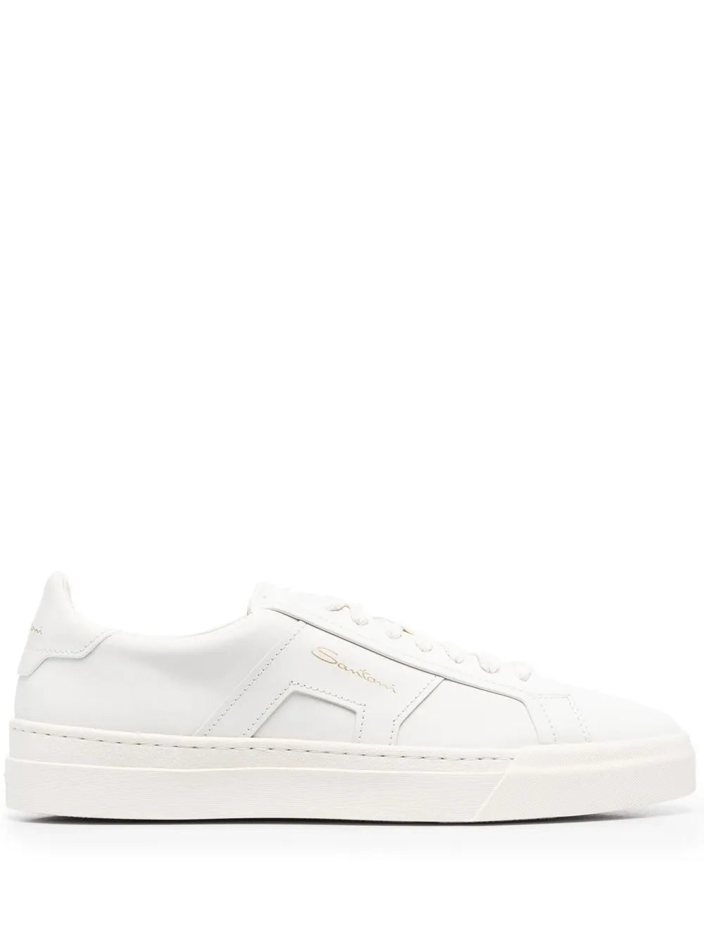 Santoni Double Buckle Low-Top Sneakers