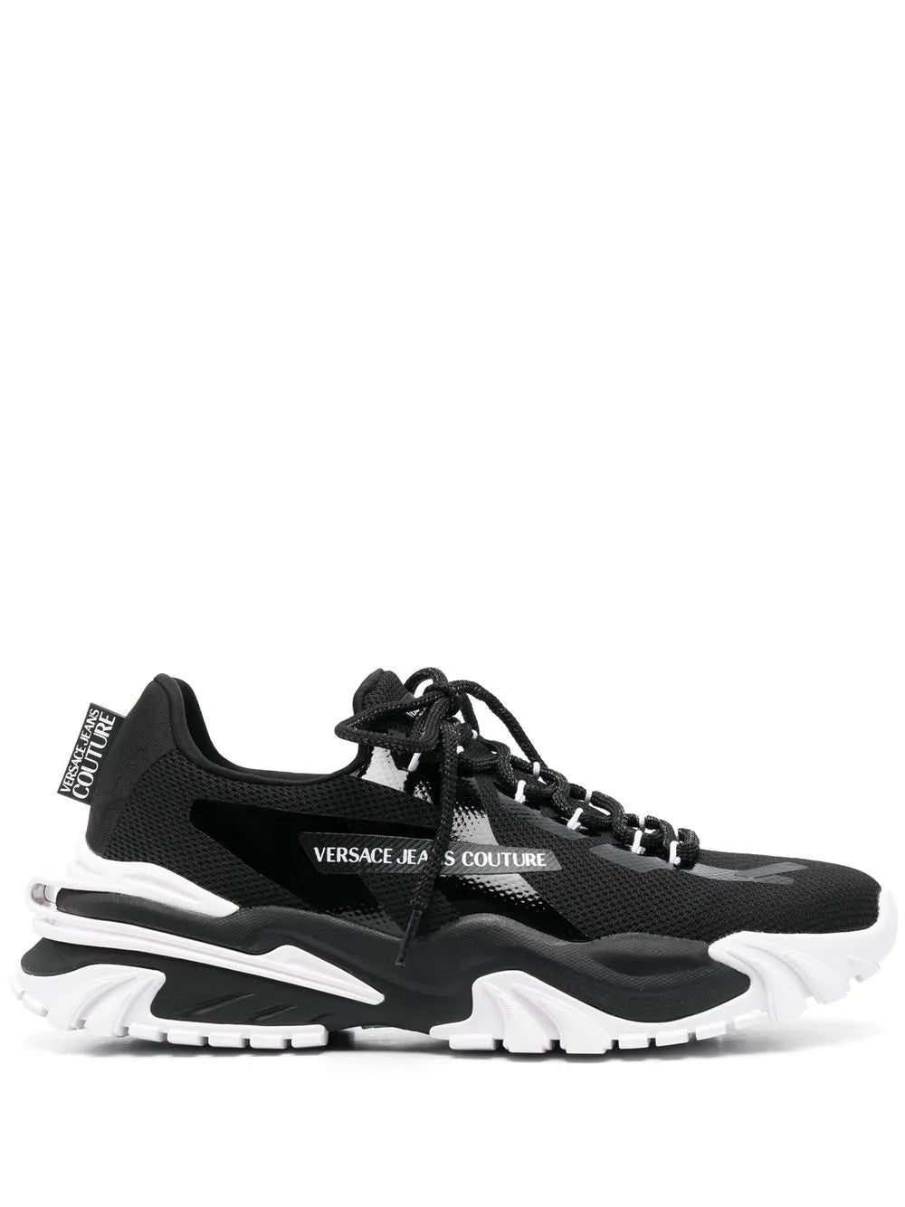 Versace Jeans Couture Logo-Print Low-Top Sneakers