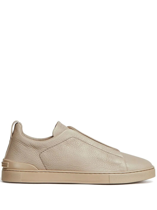 Zegna Triple Stitch Low-Top Sneakers