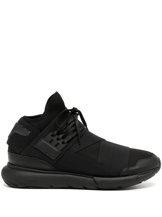 Y-3 Qasa High Triple Black Sneakers