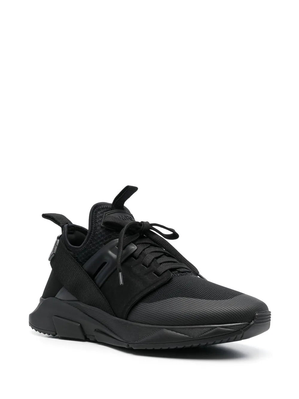 Tom Ford Logo-Patch Lace-Up Sneakers