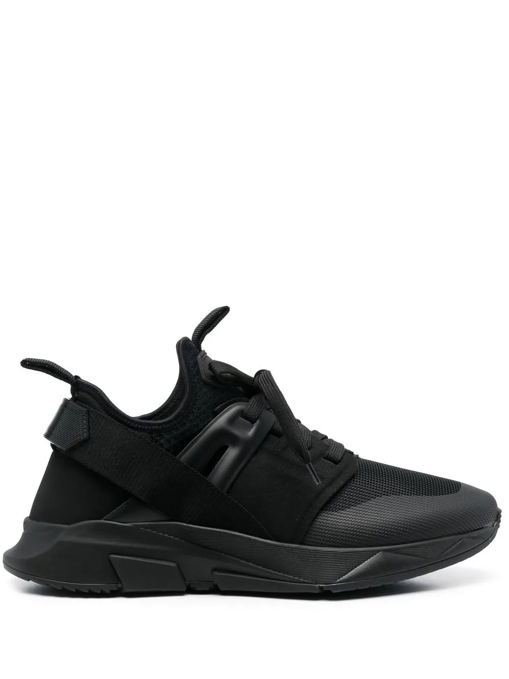 Tom Ford Logo-Patch Lace-Up Sneakers