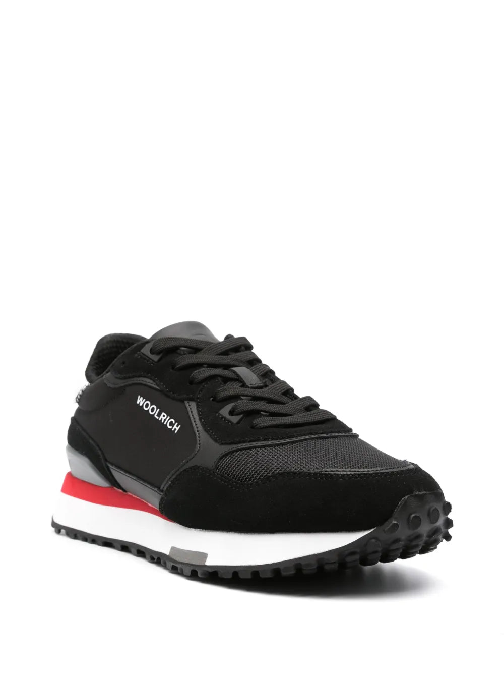 Woolrich Retro Panelled Logo-Print Sneakers