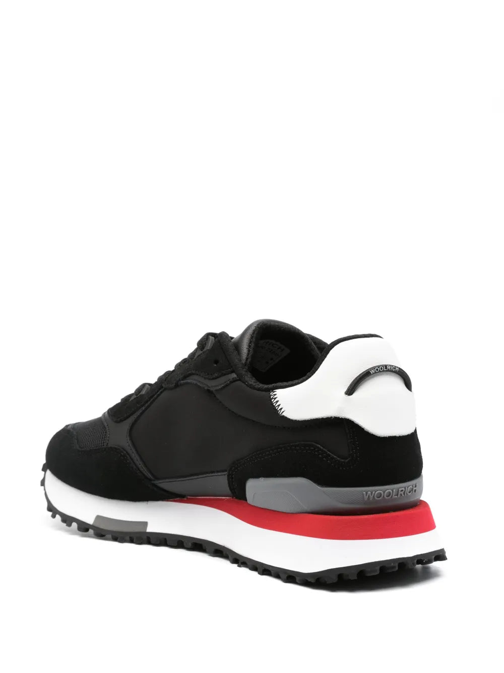 Woolrich Retro Panelled Logo-Print Sneakers