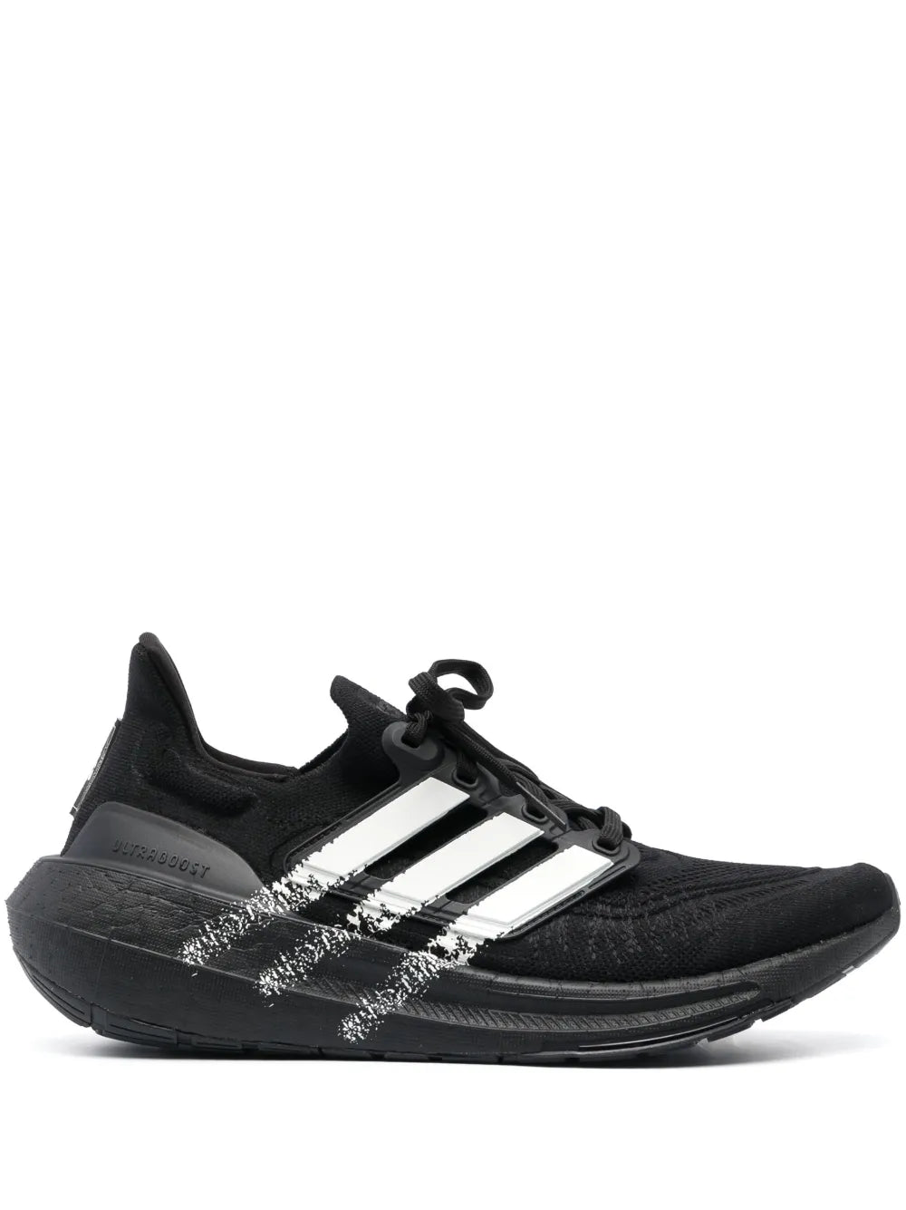 Y-3 Striped Lace-Up Sneakers
