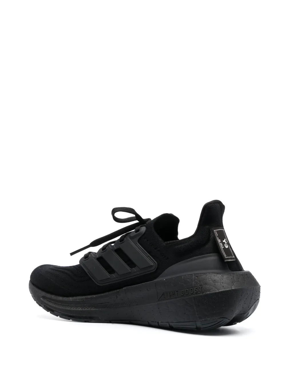 Y-3 Striped Lace-Up Sneakers