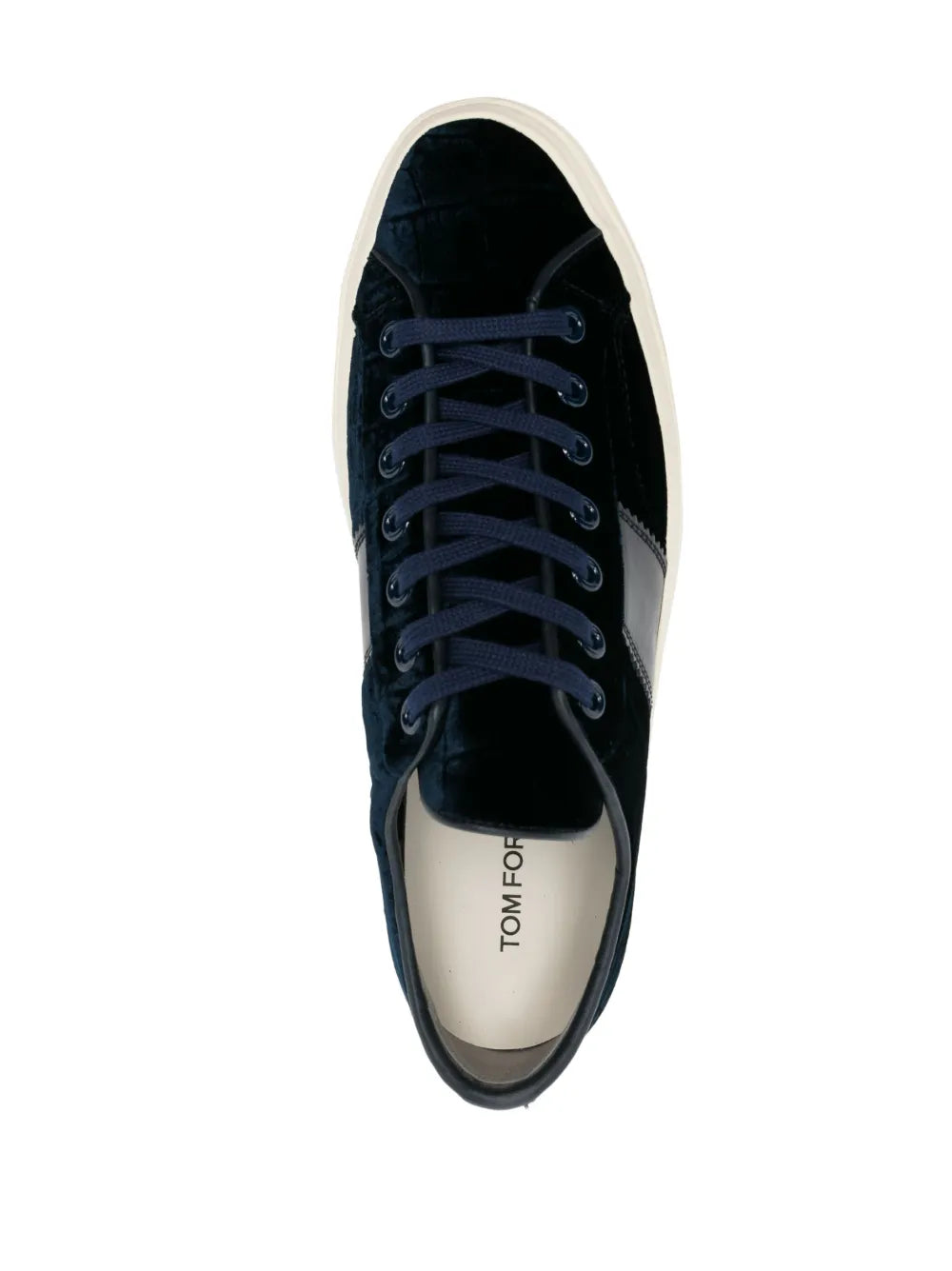 Tom Ford Cambridge Crocodile-Effect Leather Sneakers
