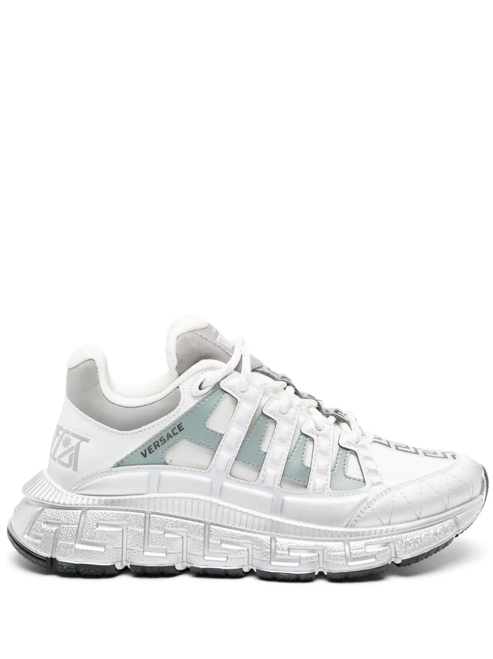 Versace Trigreca Leather Sneakers
