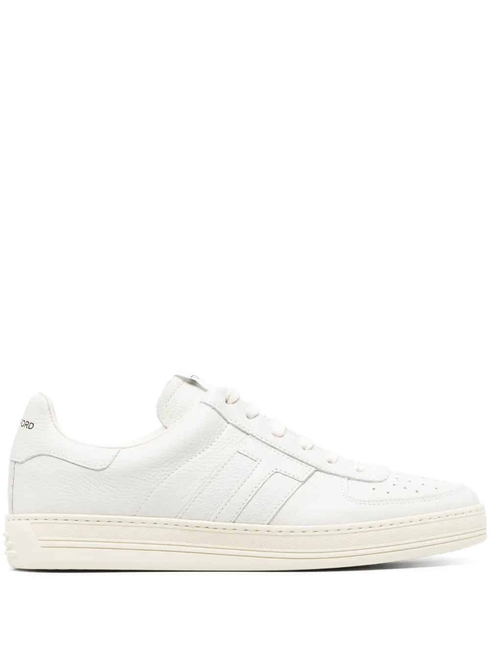 Tom Ford Logo-Patch Low-Top Leather Sneakers