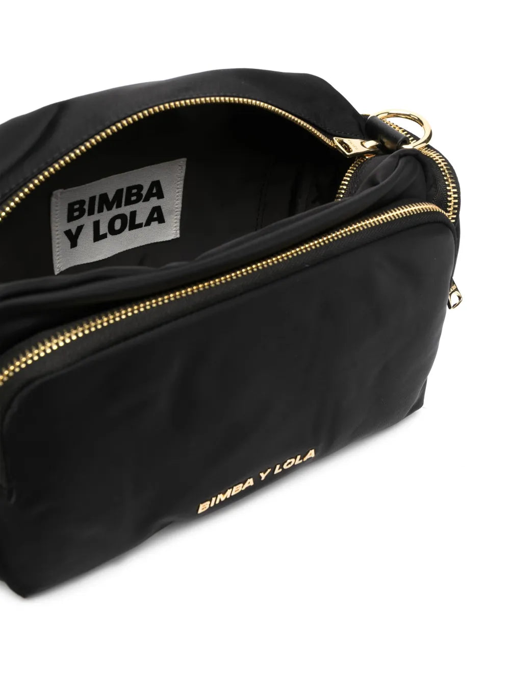 Bimba y Lolalogo-embellished multi-pocket crossbody bag