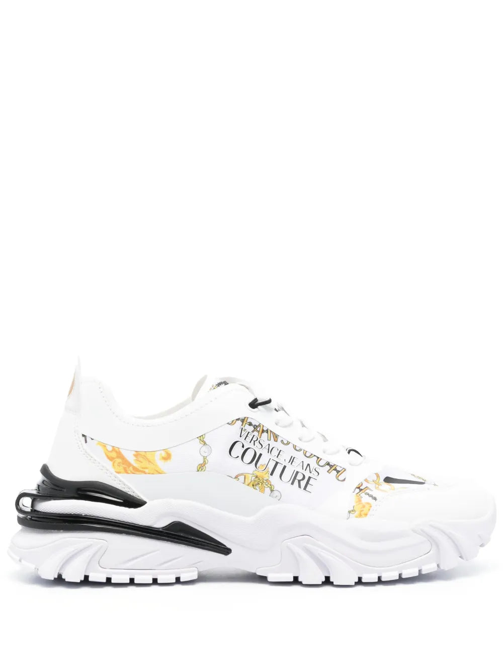 Versace Jeans Couture Baroccoflage-Print Low-Top Sneakers