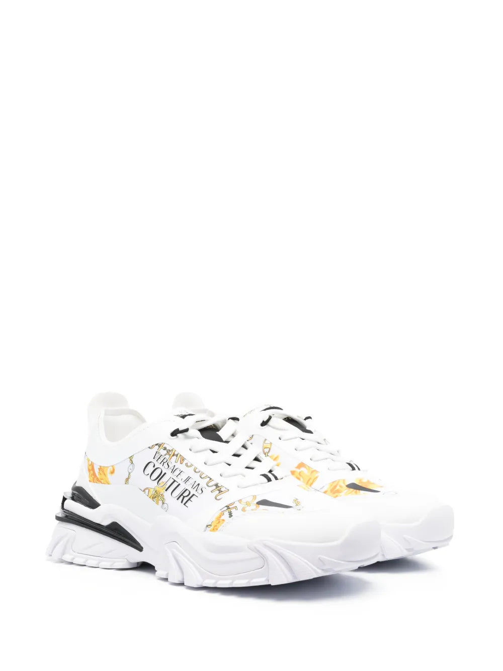Versace Jeans Couture Baroccoflage-Print Low-Top Sneakers