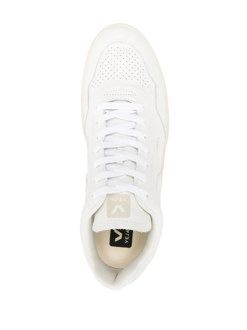 Veja V-90 Leather Sneakers