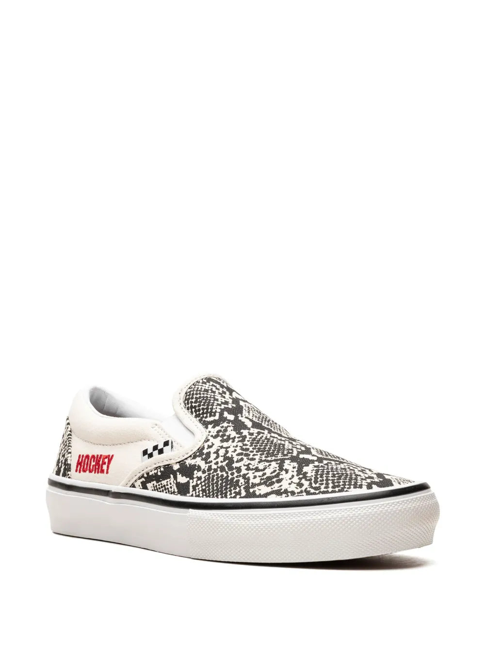 Vans X Hockey Skate Slip-On Snakeskin Sneakers