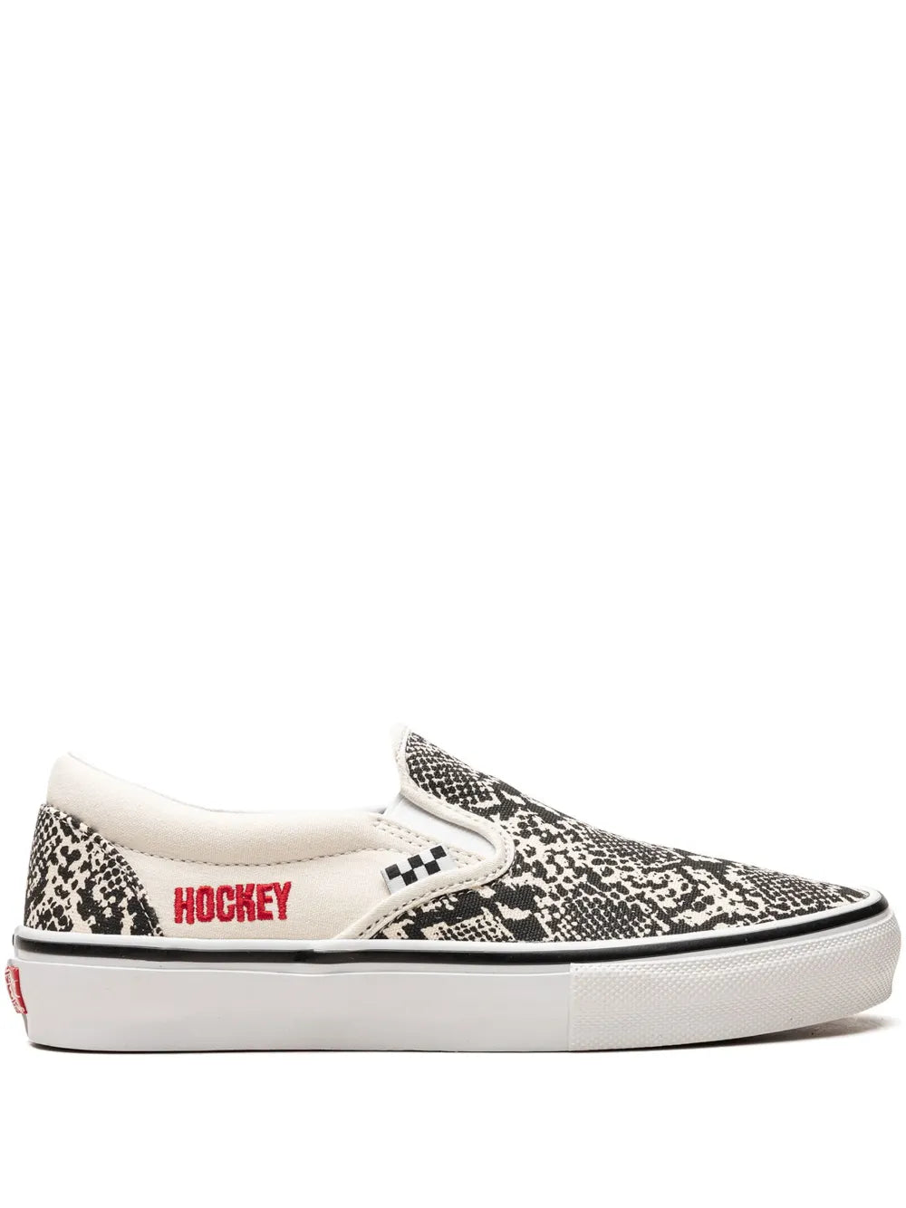 Vans X Hockey Skate Slip-On Snakeskin Sneakers