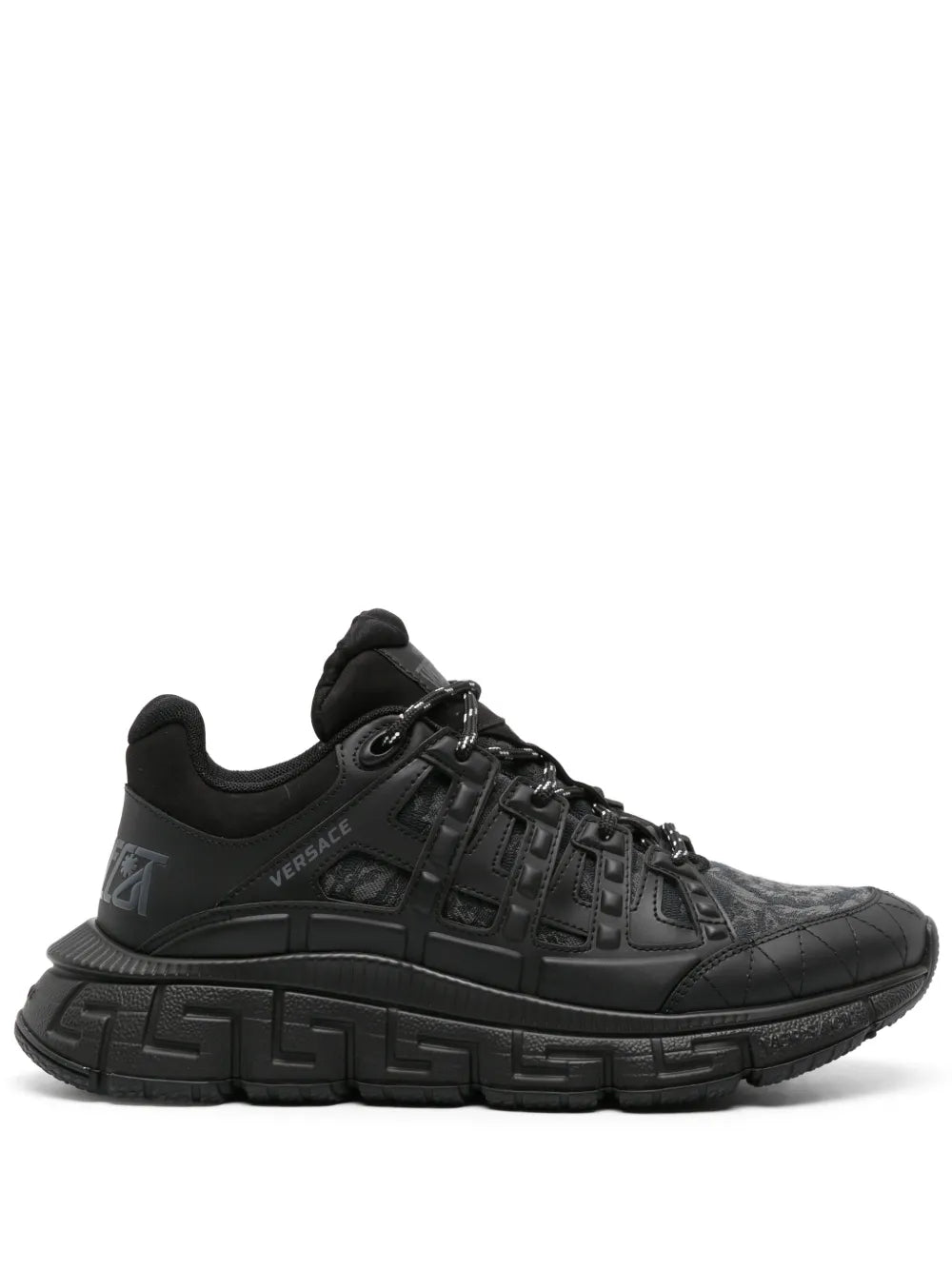 Versace Trigreca Barocco-Jacquard Sneakers