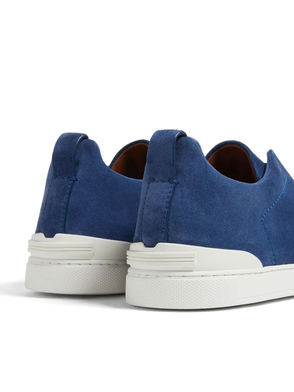 Zegna Triple Stitch?Suede Sneakers